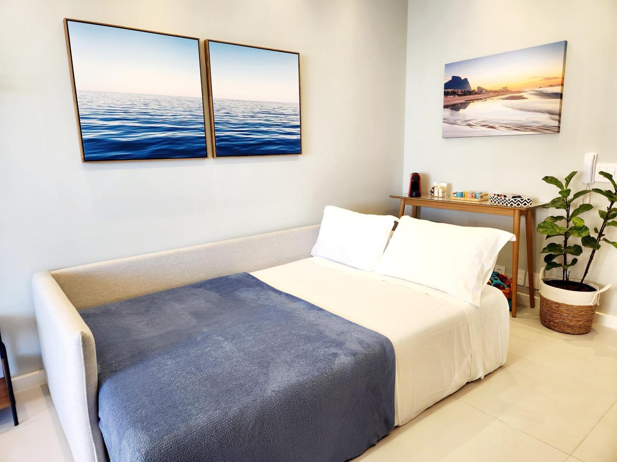 Vista Mar Barramares Flat Barra Da Tijuca - Novo Apartment Rio de Janeiro